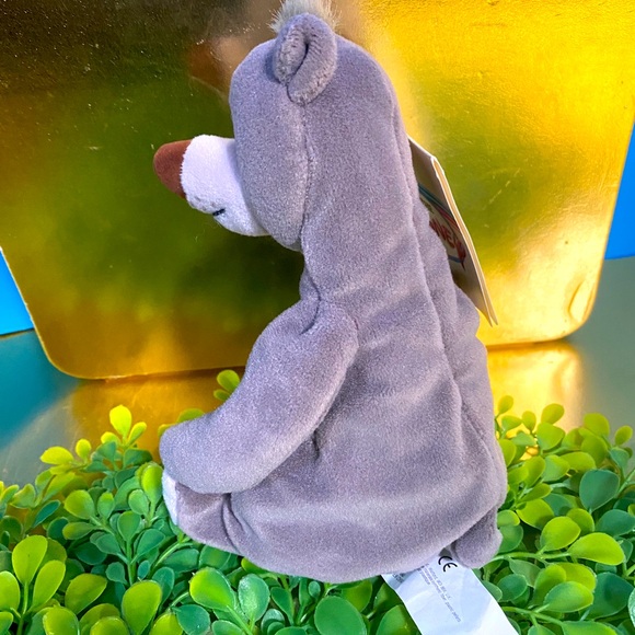 DISNEY STORE NWT VTG 1990’s THE JUNGLE BOOK COLLECTIBLE BALOO BEAN BAG PLUSH - Picture 6 of 8